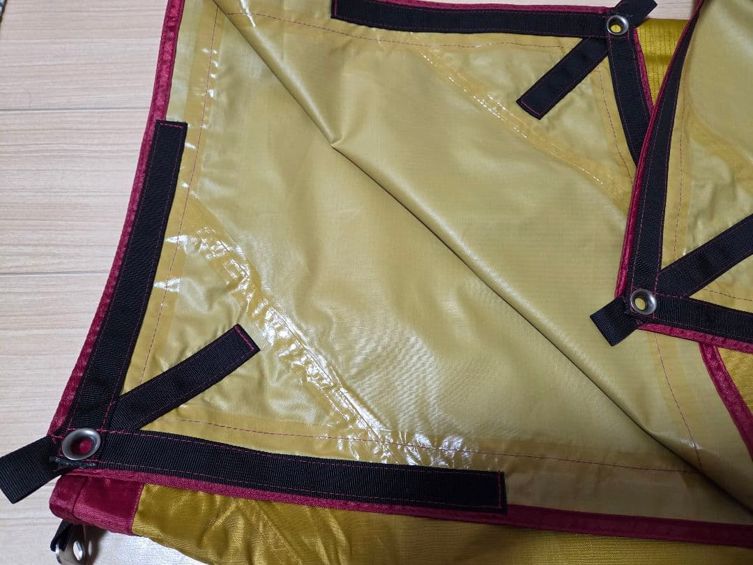 The Camper Newレクタタープ M 耐水圧3000mm エリッゼペグ付