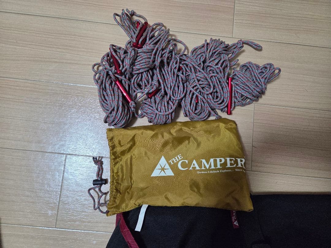 The Camper Newレクタタープ M 耐水圧3000mm エリッゼペグ付