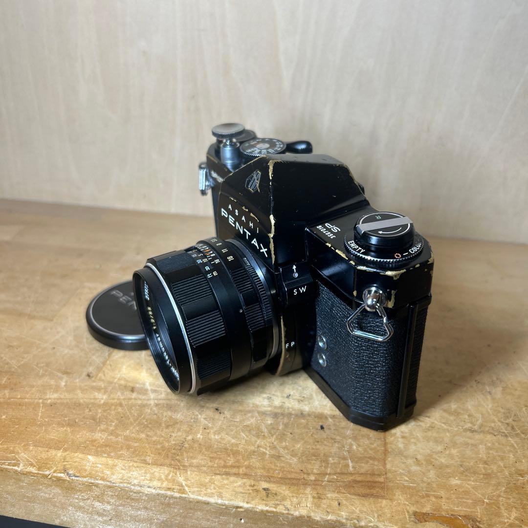 Pentax SP +Super Takumar 55 f2.0 完動品