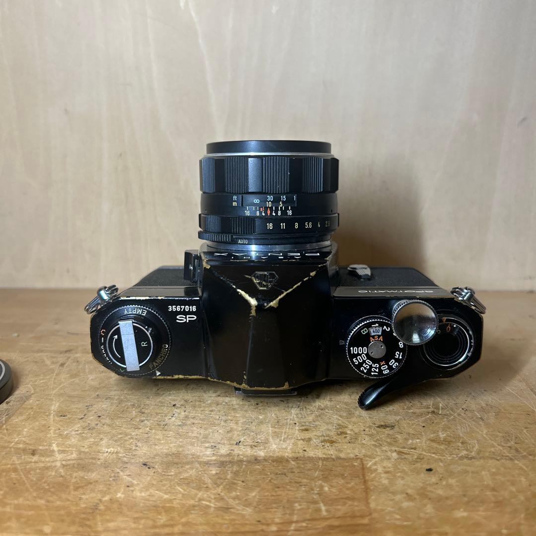 Pentax SP +Super Takumar 55 f2.0 完動品