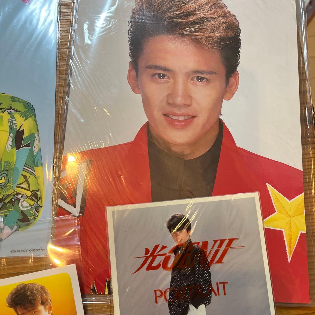 光GENJI 諸星和己　ジャニーズショップ　グッズ　他　沢山！特大トレー付き！