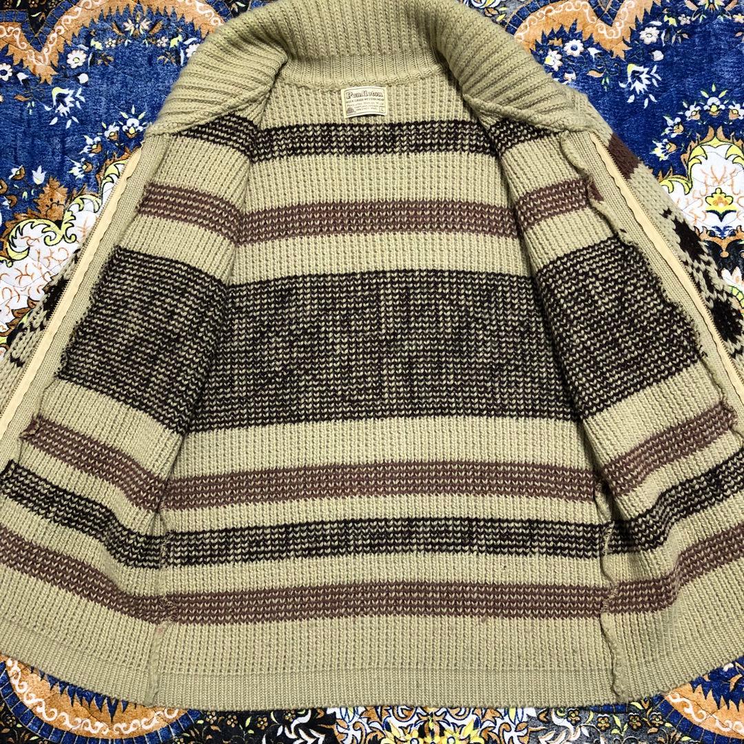 ペンドルトン　カウチンニット　セーター　70s