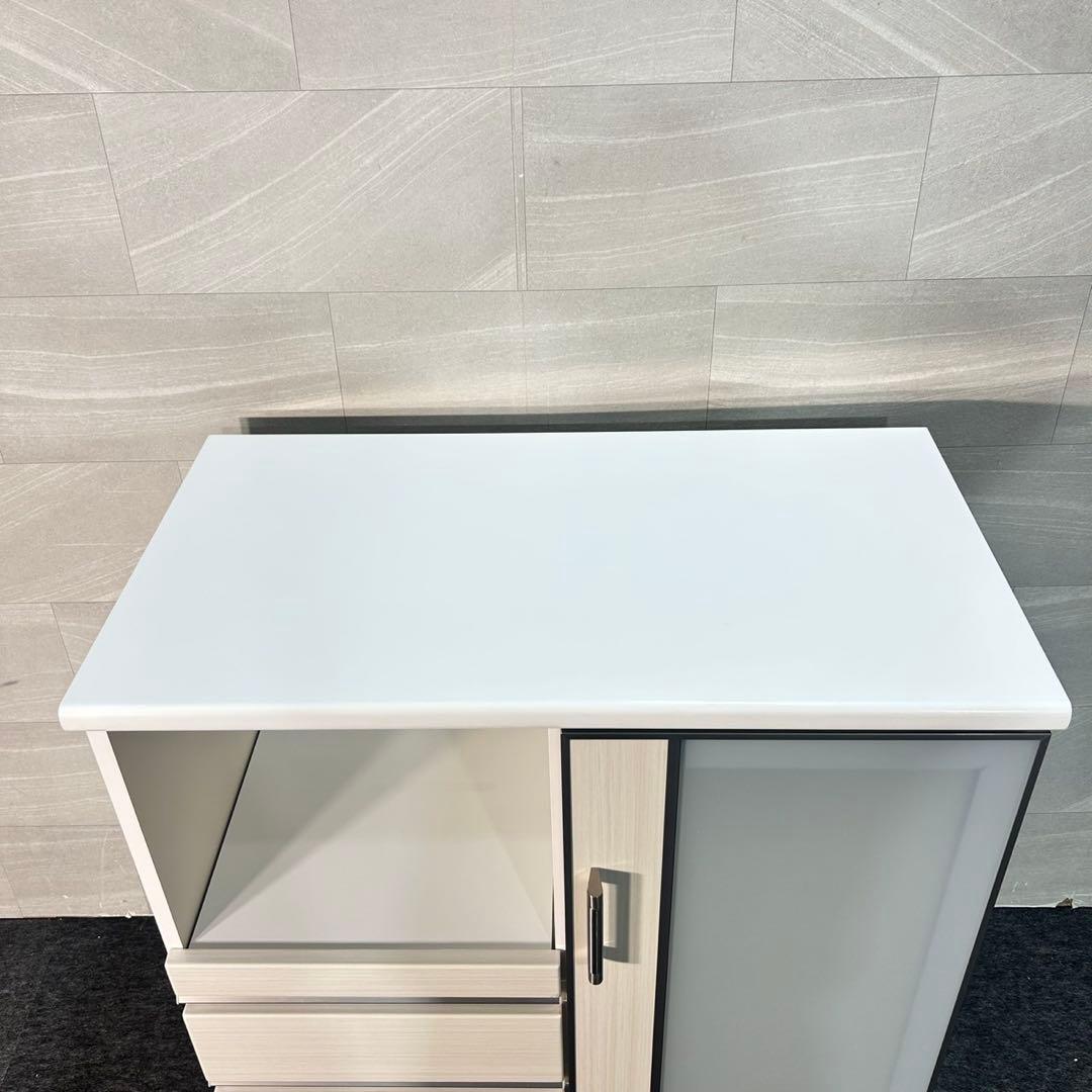 引取限定価格 NITORI キッチンカウンター Nポスティア90 d5272