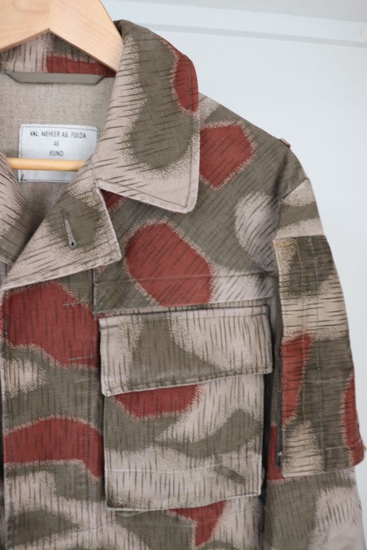50s 西ドイツ軍 スプリッター迷彩 フィールドジャケット