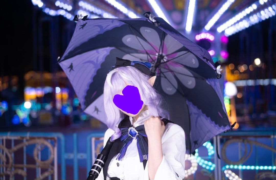 あるみにうむ様お取置:フルセット＋ウィッグ＋傘 ゼンゼロ ビビアン コスプレ