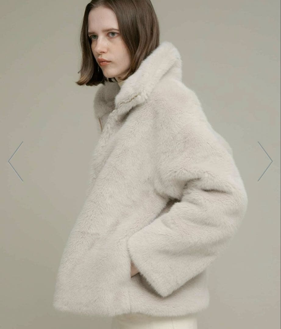 2/28までアーバンリサーチ　サニーレーベル ミンクライクファーブルゾン