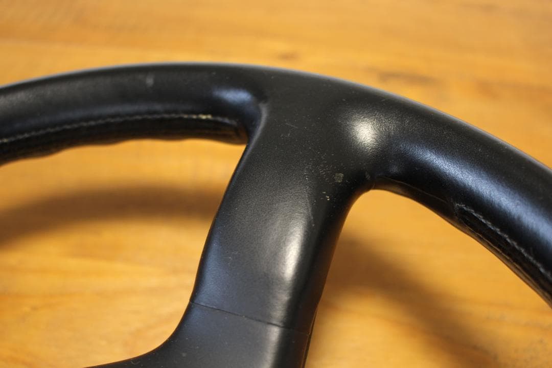 日産 R32 GT-R 後期 純正革巻きハンドル