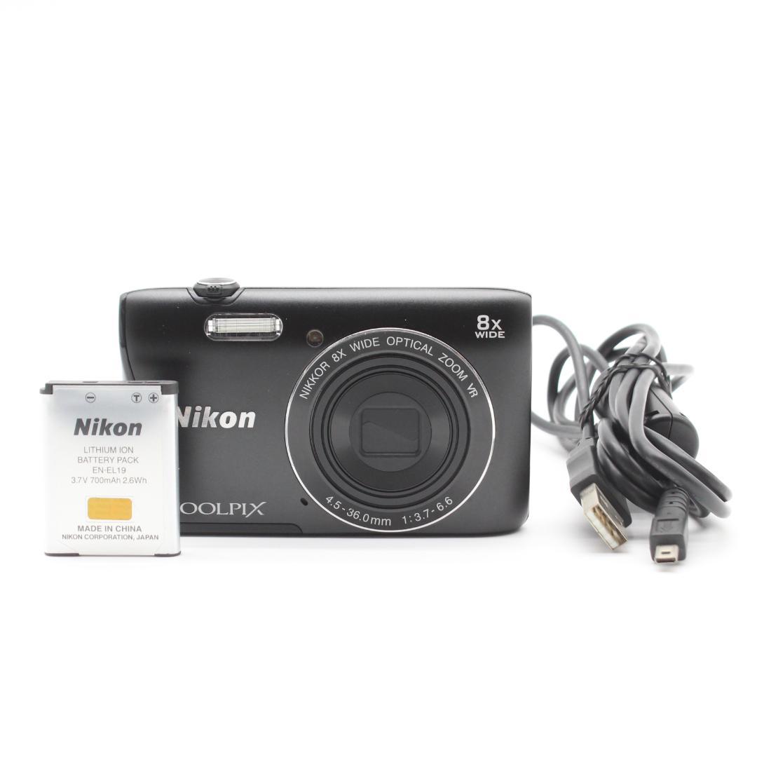 Nikon Coolpix S3700 ブラック