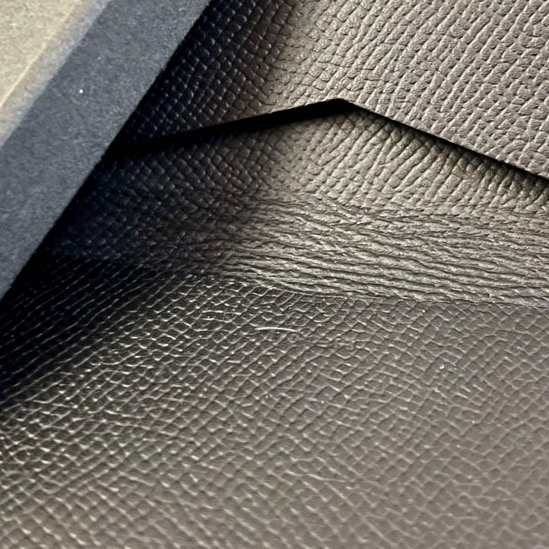 【GW限定価格】 T•MBH 葉合せ 名刺カードケース ヴォリンカ 黒