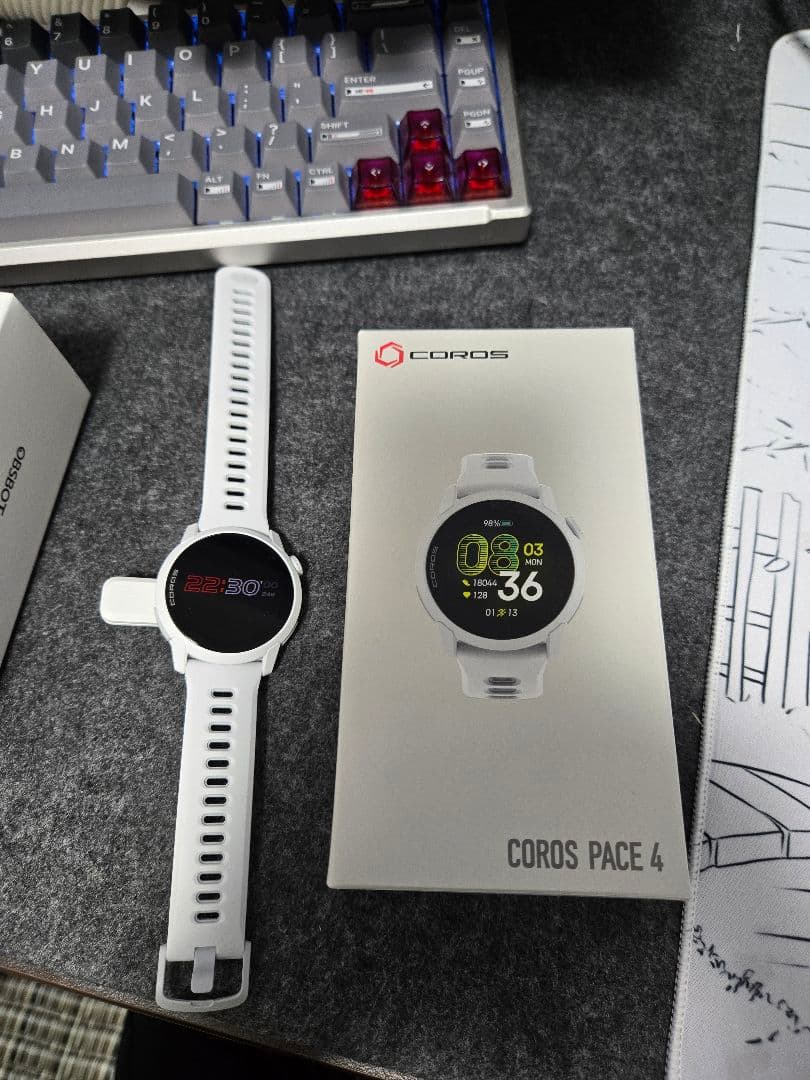 COROS PACE 4 GPSウォッチ ホワイト