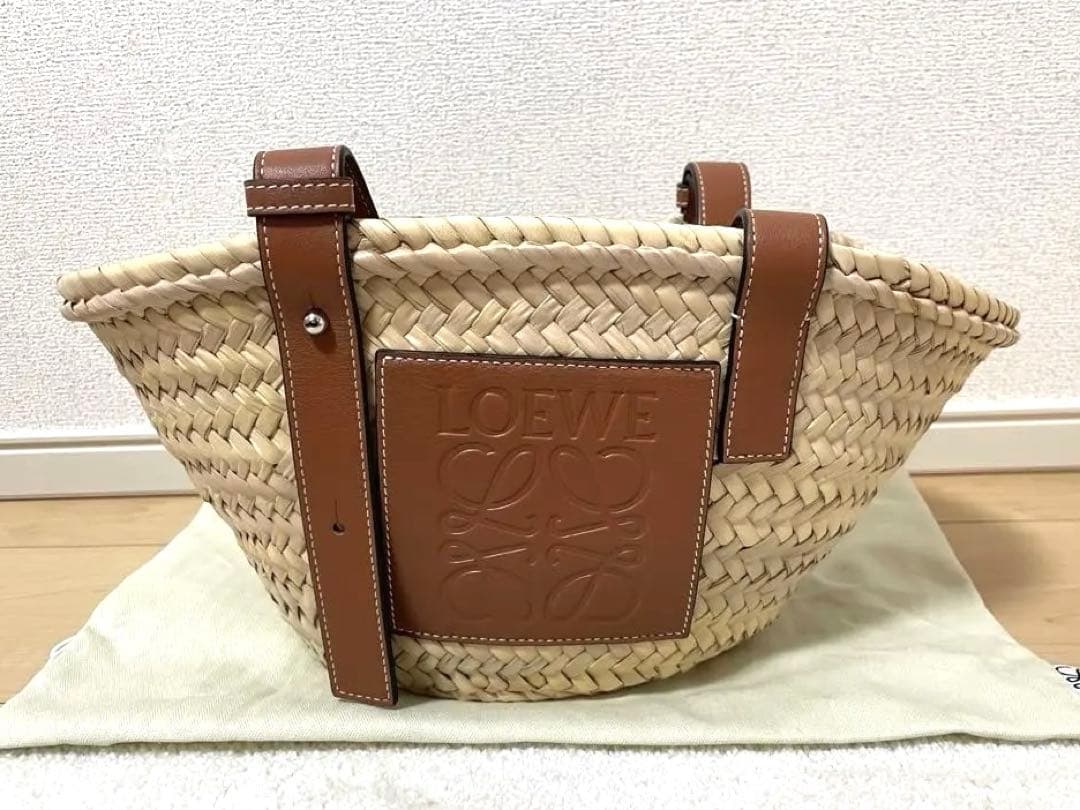 限定値下げ　LOEWE ロエベ　かごバッグ　美品