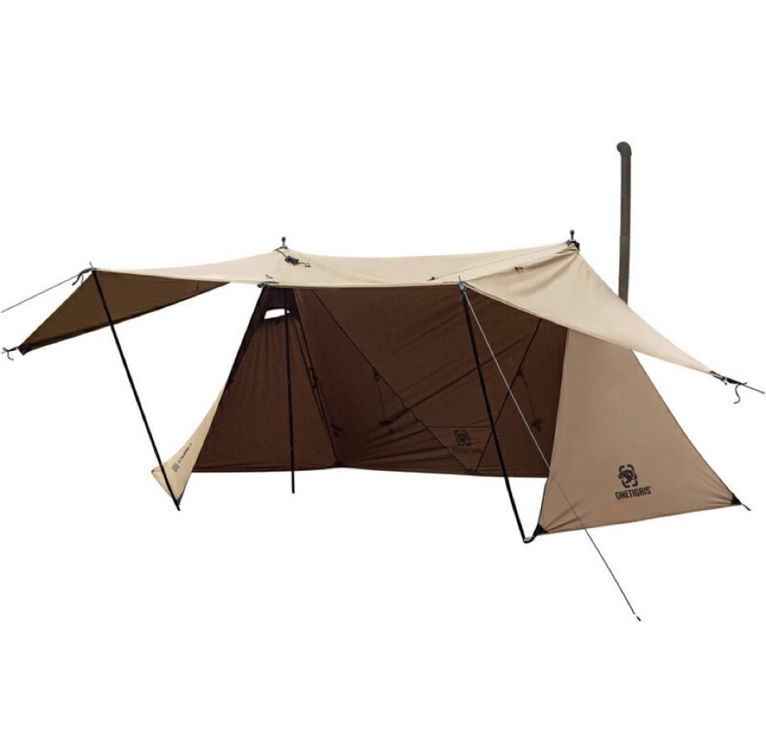 く*u様 ワンティグリス　パップテント　前幕付