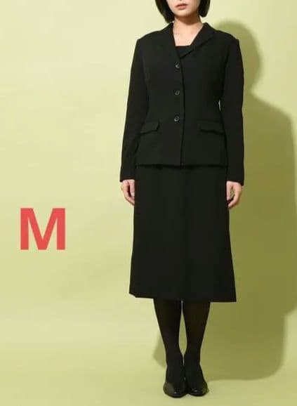 HEART CLOSET ブラックフォーマルジャケット　ワンピース　セット　M