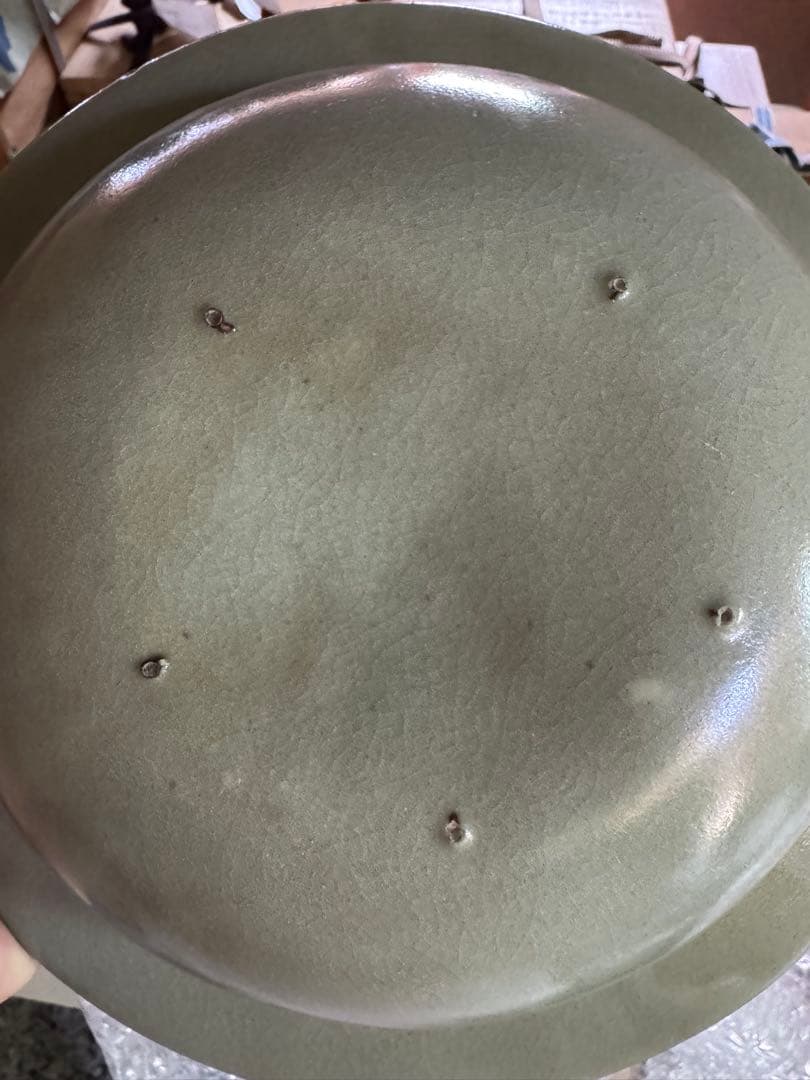 ‼️Salvia Shop‼️リサイクルFORT‼️旧家から直送唐物①‼️汝窯平鉢