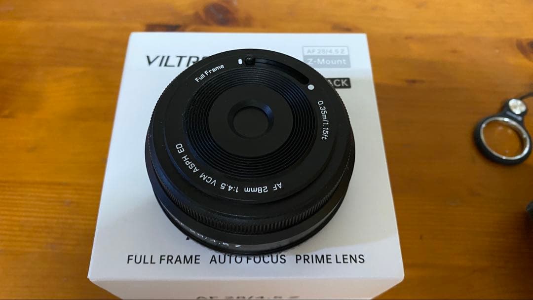【美品】最終値下Viltrox AF 28mm F4.5 NikonZマウント