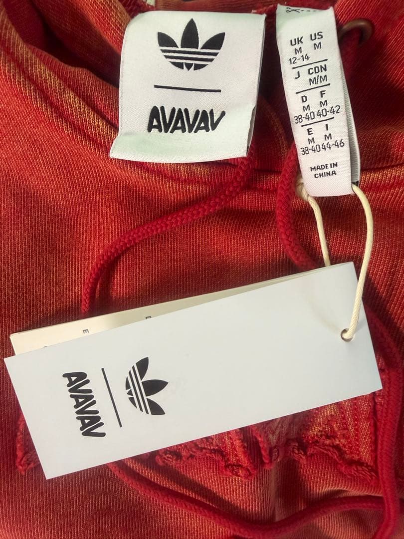 ADIDAS BY AVAVAV ショルダーレスフーディー