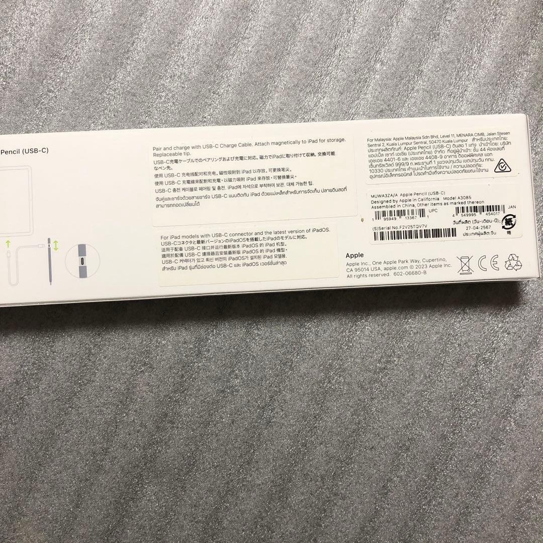 Apple Pencil USB-C アップルペンシルtypeC