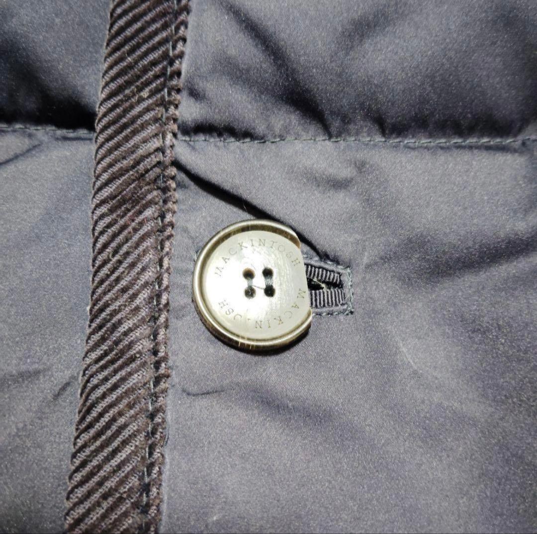 き*た様 マッキントッシュ オッカーバン ダウン ネイビー 現行 38 Mサイズ