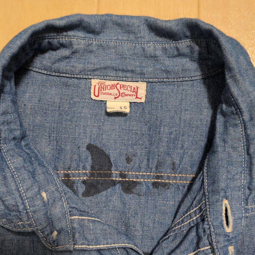 フリーホイーラーズシャンブレーシャツsize15