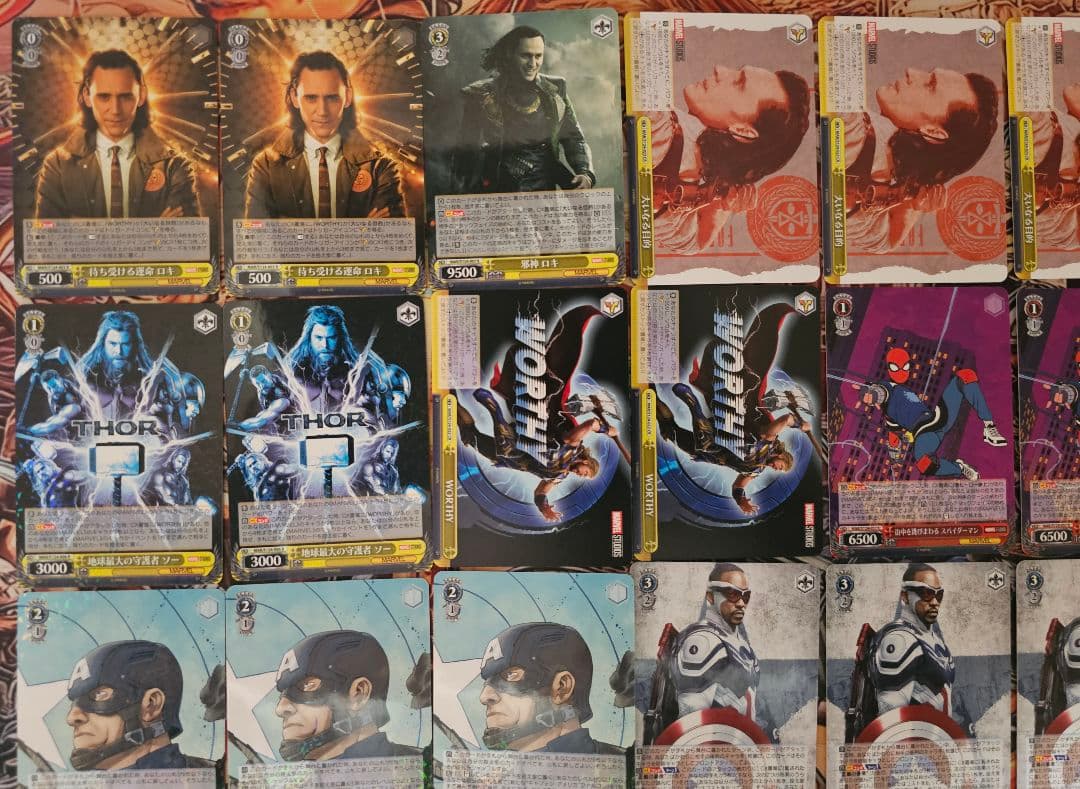 MARVEL 54枚セット ヴァイスシュヴァルツ