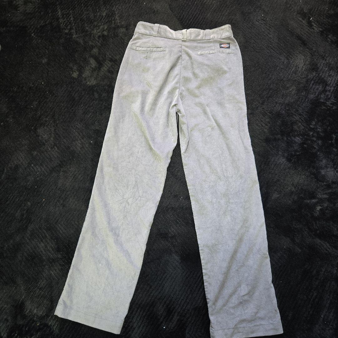 80s Dickies グレー コーデュロイ タロンジップ 希少