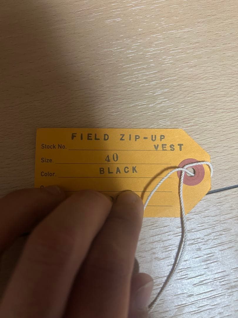 アットラスト ブッチャープロダクツ　フィールドベスト