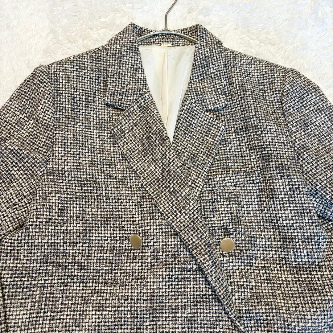 【タグ付き】ミラオーウェン　テーラードジャケット　ツイード　ジャケット