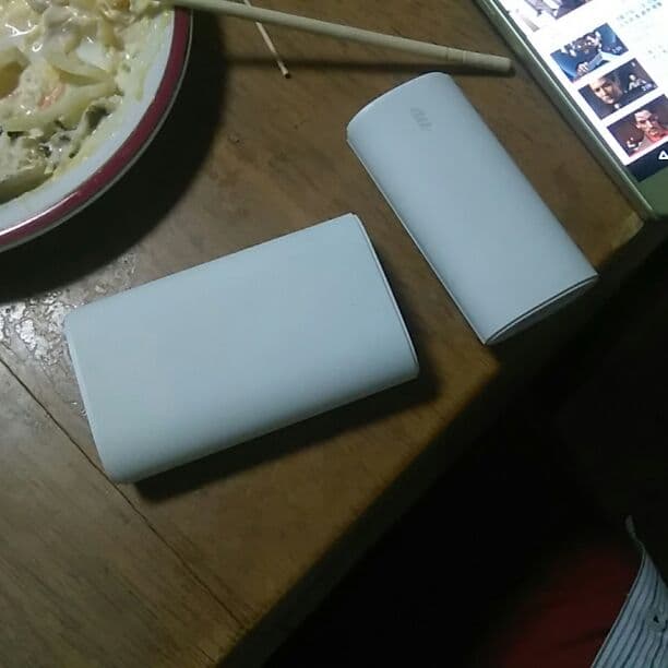 au充電器二本セット