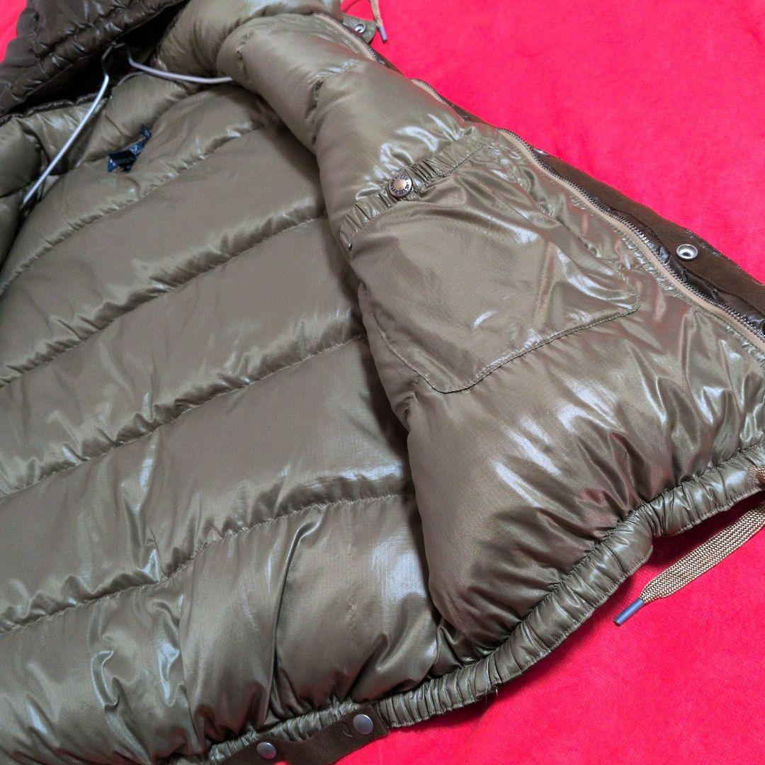 【希少☆レア】Polo Ralph Lauren レザーパッチ ダウンベスト