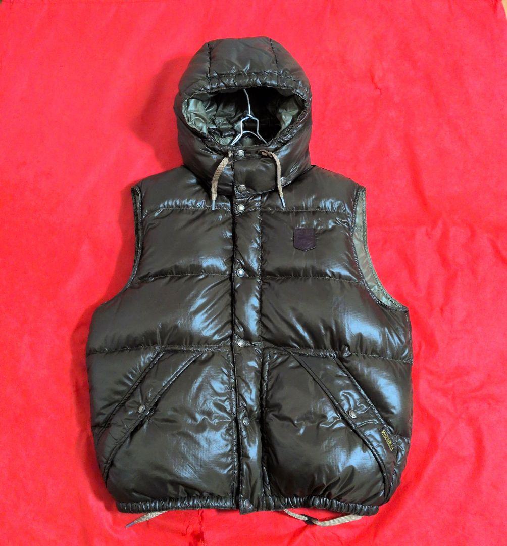 【希少☆レア】Polo Ralph Lauren レザーパッチ ダウンベスト