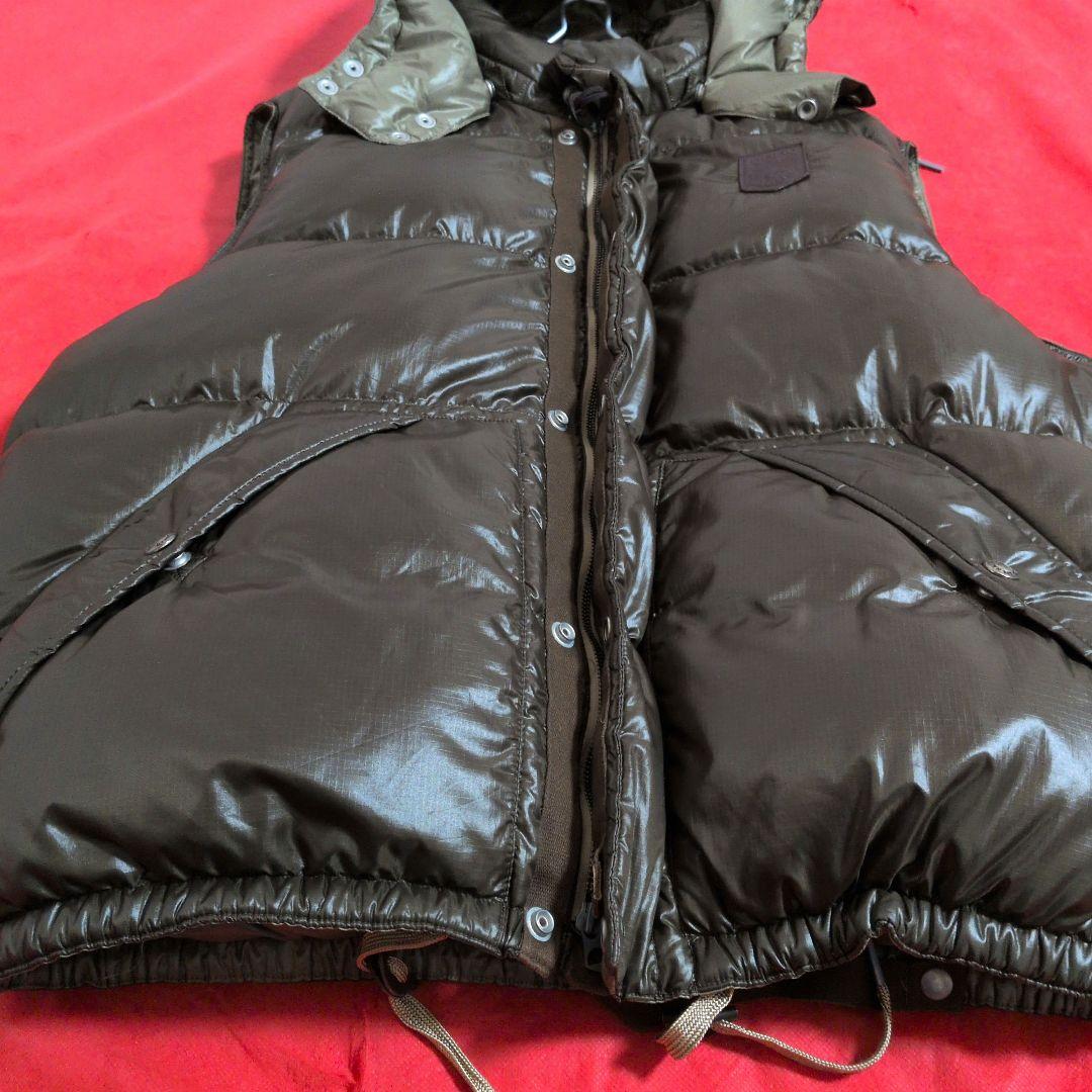 【希少☆レア】Polo Ralph Lauren レザーパッチ ダウンベスト