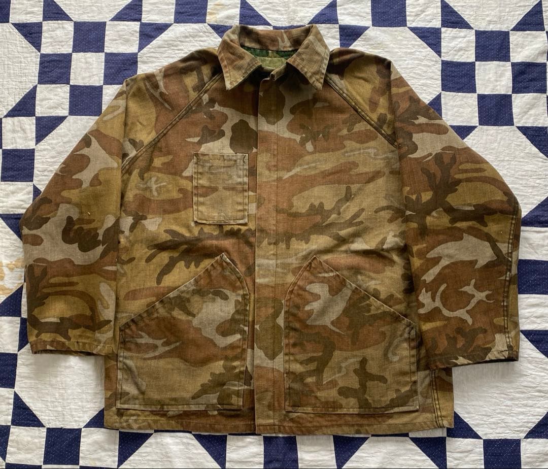 60s 70s ミッチェルカモ ジャケット リバーシブル 迷彩 ハンティング