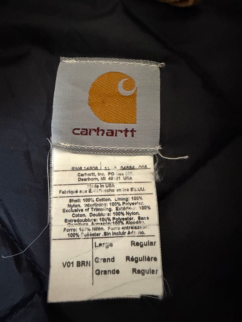 【Carhartt/カーハート】ダウンベスト