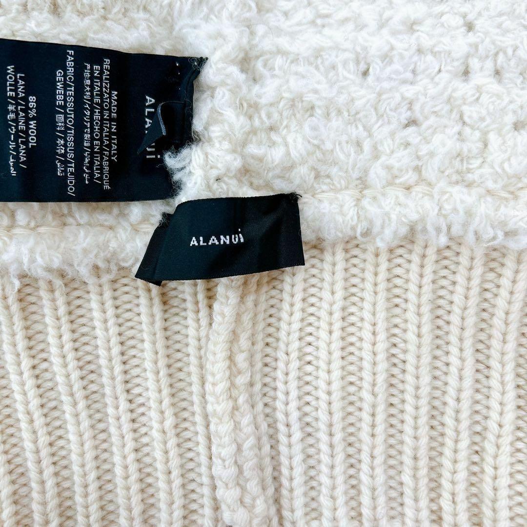 美品✨アラヌイ　バラクラバ　ボアニットキャップ　ユニセックス　free