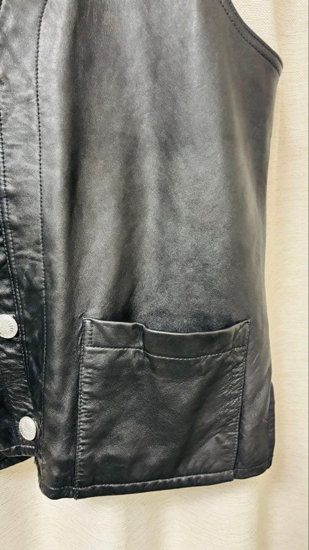 【週末価格】BAYBROOK× JAGROSE LEATHER VEST