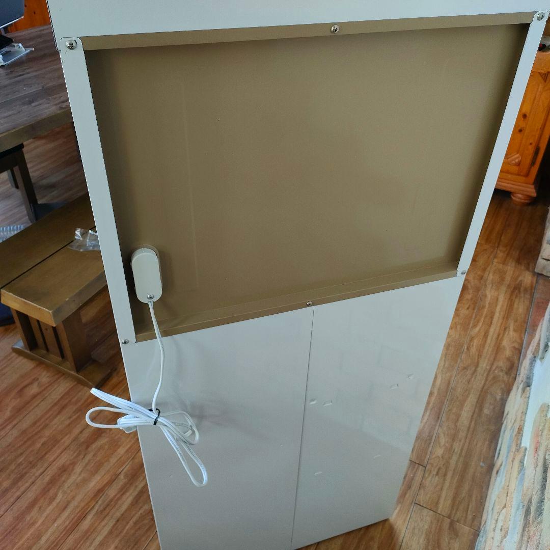 エムケー精工　キッチン収納庫　米びつ付きレンジ台　CD-304　コンセント付き