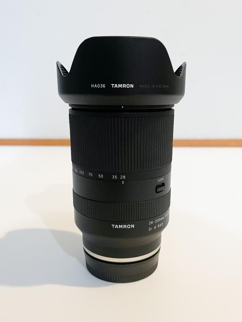 TAMRON 28-200mm F2.8-5.6 Di III RXD ソニー用