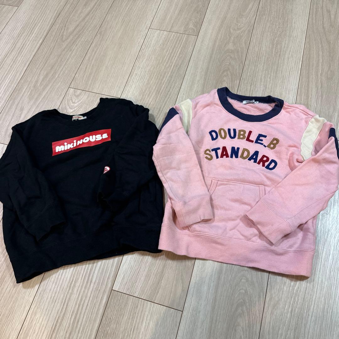ミキハウス　ダブルビー　トレーナー　10点　セット