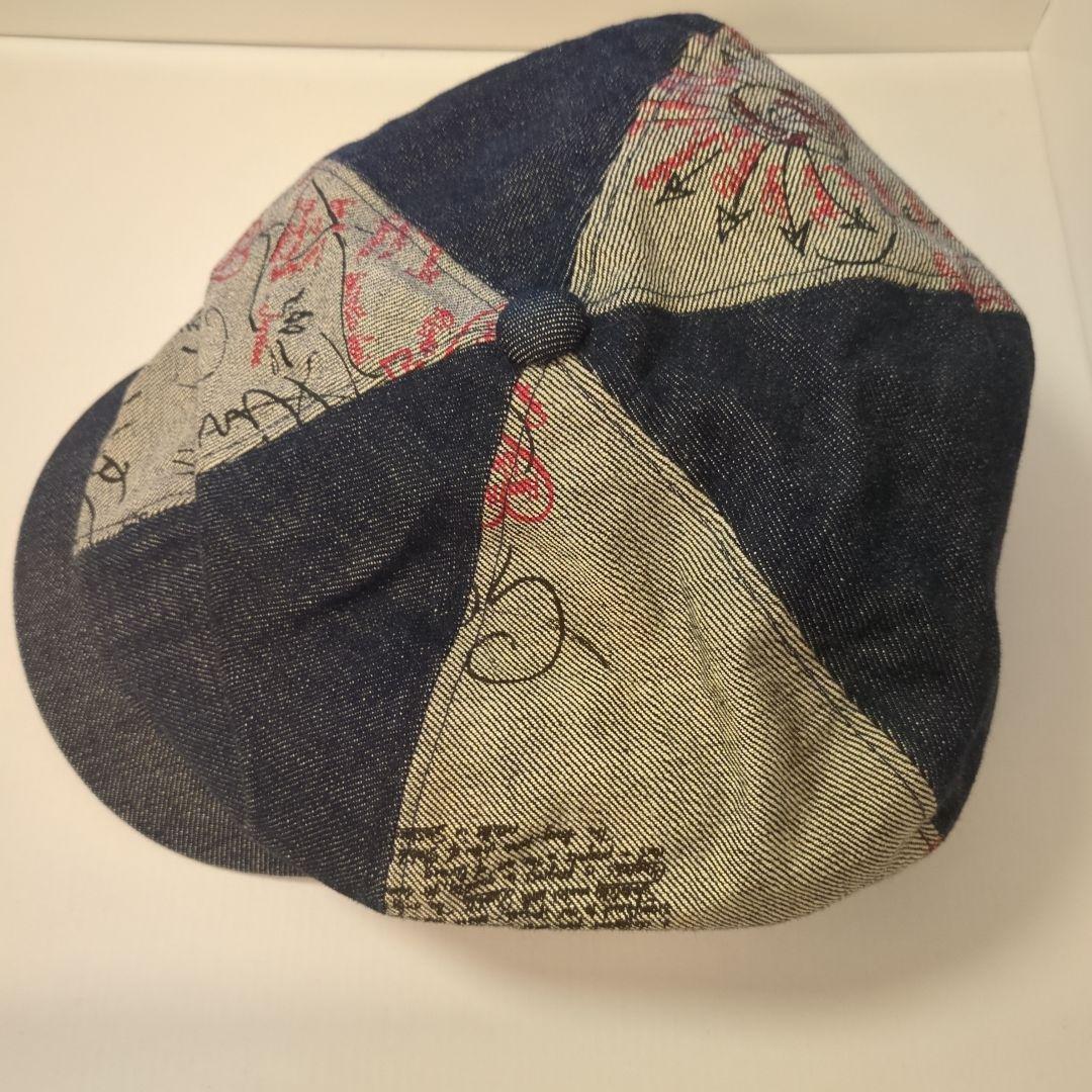 レア！ ヴィヴィアン・ウエストウッド デニム パッチワーク キャスケット