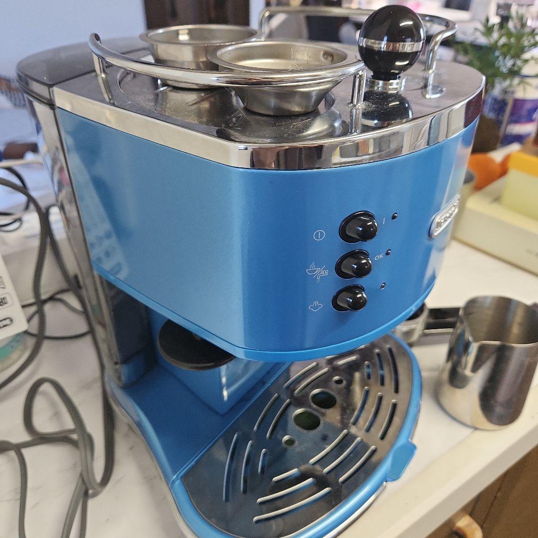 エスプレッソマシン 青