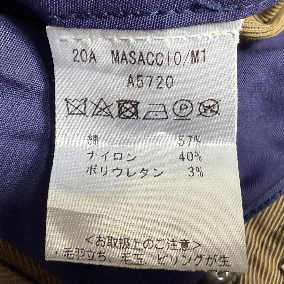 J7004美品ジャブスアルキヴィオ22AWマサッチョ永久クリースリラックスパンツ