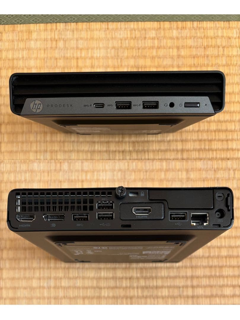 HP ProDesk 400 G6 DM 高速・静音仕様ミニモデルPCです