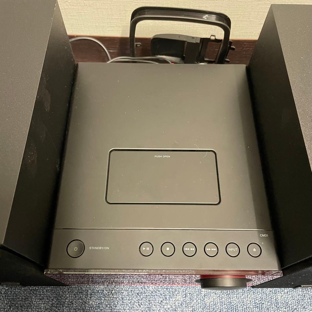 【美品・付属品完備】Pioneer X-CM31-R ミニコンポ レッド