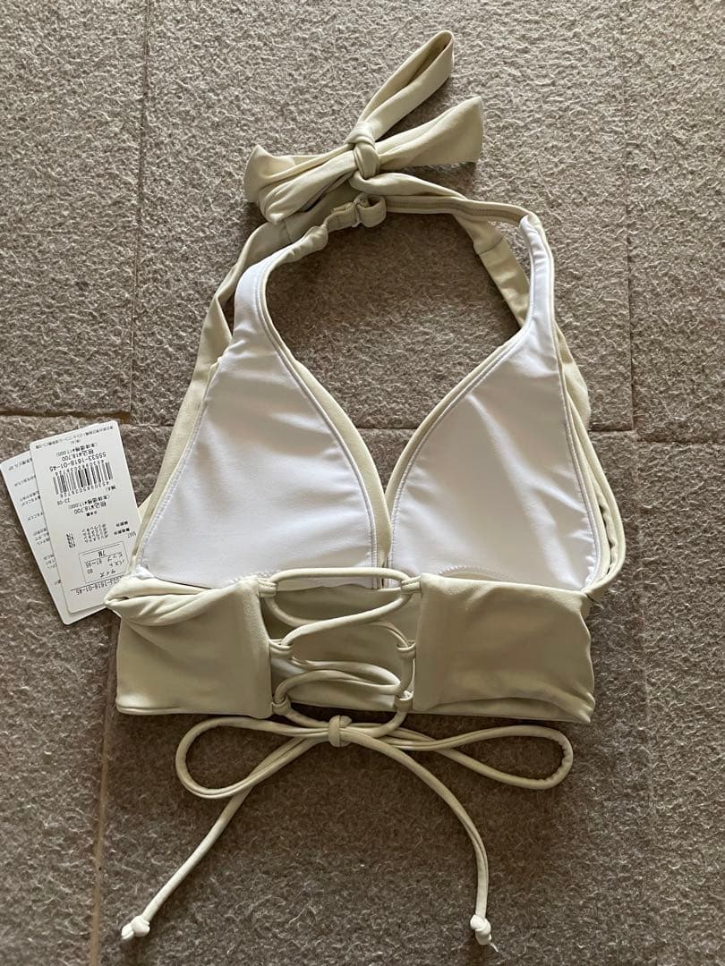 新品 タグ付き三愛水着 ビキニ 盛れる【ナチュラルアップブラ】ノンワイヤービキニ