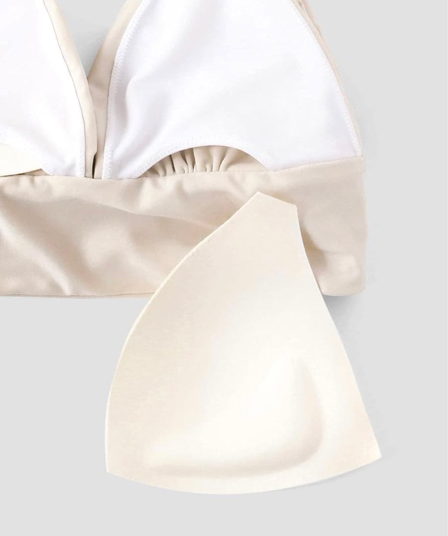 新品 タグ付き三愛水着 ビキニ 盛れる【ナチュラルアップブラ】ノンワイヤービキニ