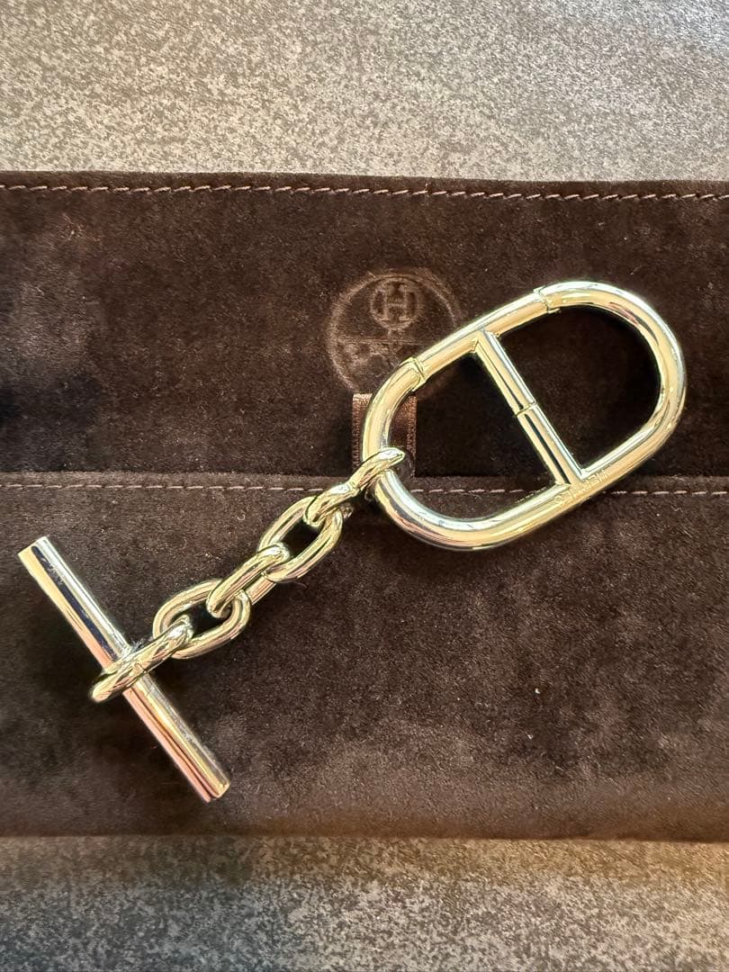 【shigepoohsan】 エルメス シェーヌダンクル キーリング