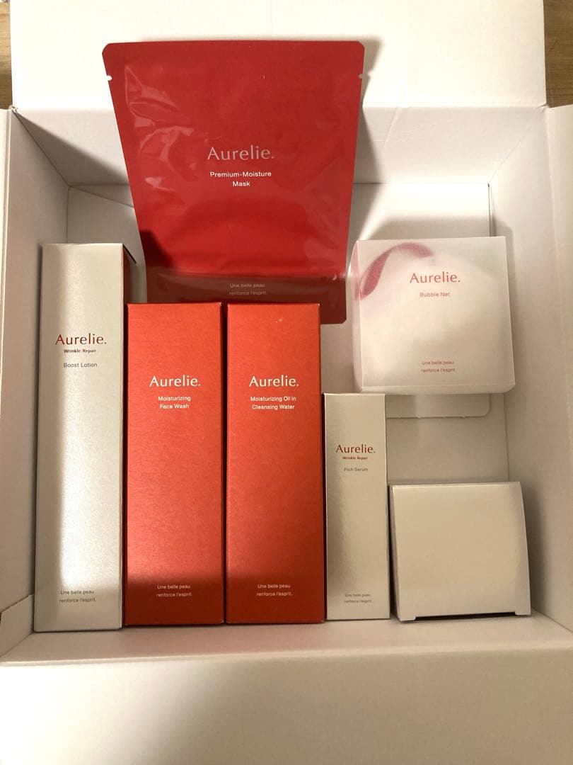 【新品】Aurelie.（オレリー）5点プレミアムセットおまけ付き
