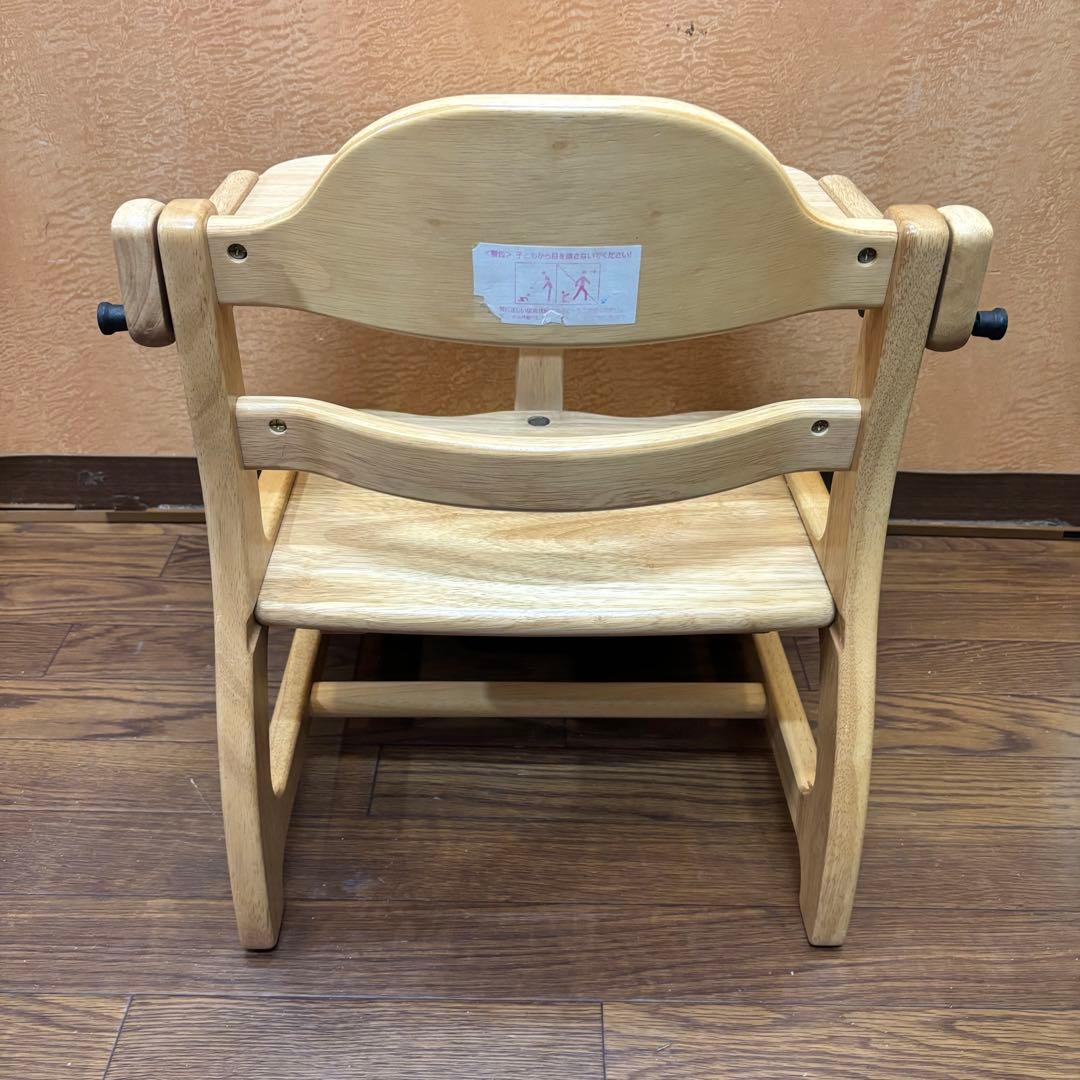 ☆美品☆【大和屋】すくすくローチェアII ナチュラル