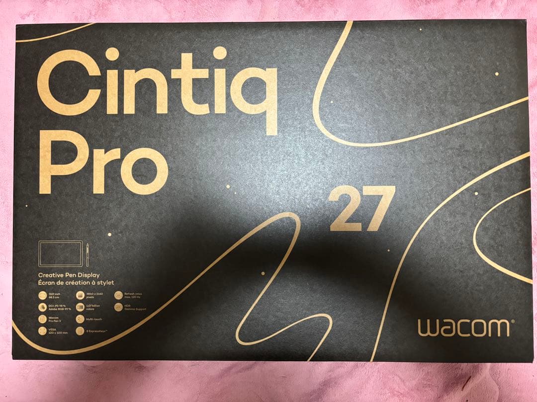 wacom Cintiq Pro 27 DTH271K0D（液晶タブレット）