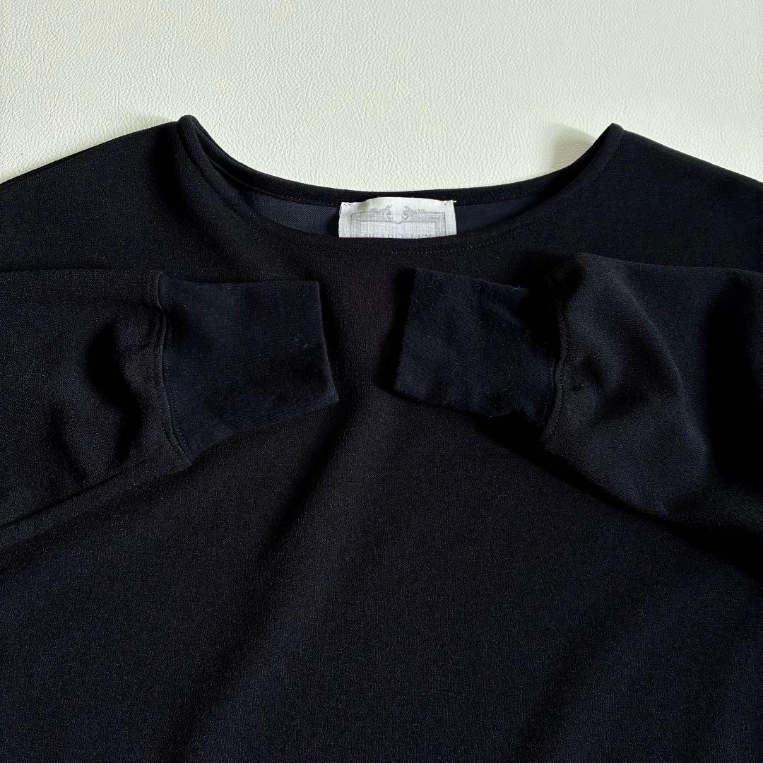 ◆美品◆ビアズリー◆2.5万◆ドライタッチティアードチュニック◆黒ブラック◆F